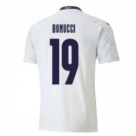 Italien Leonardo Bonucci 19 Udebanetrøje Euro 2020 S/S